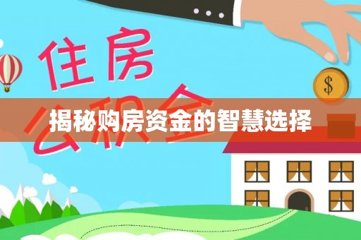 长清揭秘购房资金的智慧选择